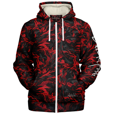 Chokefish™ Microfleece Zip-Up Hoodie Camouflage-008